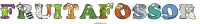 fruitafossor animal word art