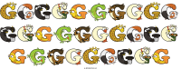 gggggggggg-gggggggggg-ggggggggg animal word art