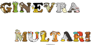 ginevra----------------multari animal word art