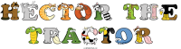 hector-the-tractor animal word art