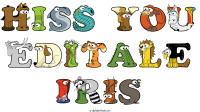 hiss-you-editale-iris animal word art