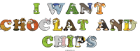 i-want-choclat-and-chips animal word art