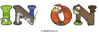 in-on animal word art
