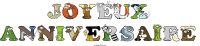 joyeux-anniversaire animal word art