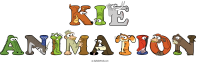 kie-animation animal word art