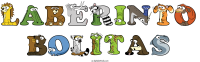 laberinto-bolitas animal word art