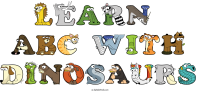 learn--abc-with-dinosaurs animal word art