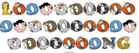 looooooooo-oooooooooo-ooooooong animal word art