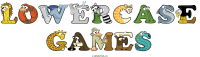 lowercase-games animal word art