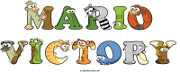 mario-victory animal word art