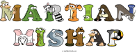 martian-mishap animal word art