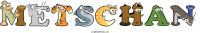 metschan animal word art