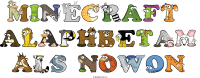 minecraft--alaphbetam-als-nowon animal word art