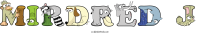 mirdred-j animal word art