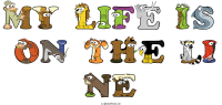 my-life-is--on-the-li-ne animal word art
