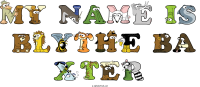 my-name-is--blythe-ba-xter animal word art