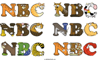 nbc-nbc-nbc-nbc-nbc-nbc animal word art
