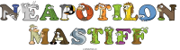 neapotilon-mastiff animal word art