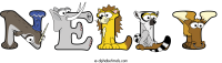 nelly animal word art