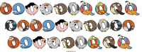 Ooooooqqqq Oooooooooo Ooooooqqq animal word art
