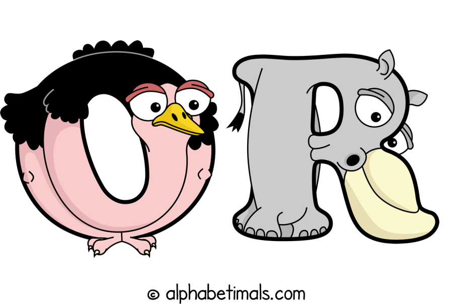 Or animal word art spelling Or with Alphabetimals cartoon alphabet animals