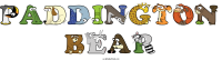 paddington-bear animal word art