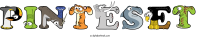 pinteset animal word art