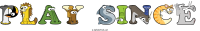 play-since animal word art