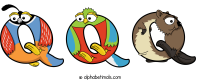 qqq animal word art