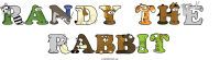 randy-the--rabbit animal word art