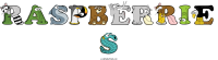 raspberrie-s animal word art
