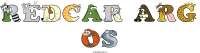 Redcar Arg Os animal word art