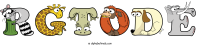 rgtode animal word art