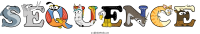 sequence animal word art