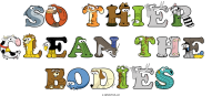so-thier-clean-the--bodies animal word art