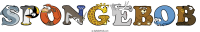 spongebob animal word art