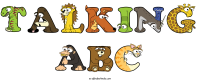 Talking Abc animal word art