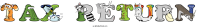 tax-return animal word art