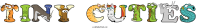 tiny-cuties animal word art