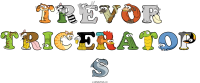 trevor-triceratop-s animal word art