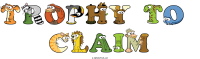 trophy-to--claim animal word art