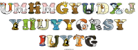umhmgyudxj-yiiuyygrsy-iuytg animal word art
