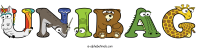 unibag animal word art