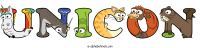 unicon animal word art