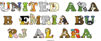 united-ara-b-emria-bu-rj-al-ara animal word art