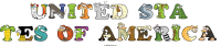 united-sta-tes-of-america animal word art