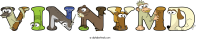 vinnymd animal word art