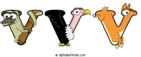 vvv animal word art