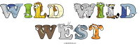 wild-wild-west animal word art