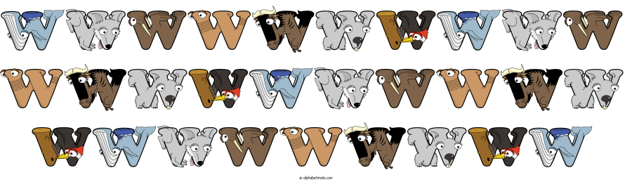Wwwwwwwwww Wwwwwwwwww Wwwwwwwww animal word art spelling Wwwwwwwwww Wwwwwwwwww Wwwwwwwww with Alphabetimals - cartoon alphabet animals